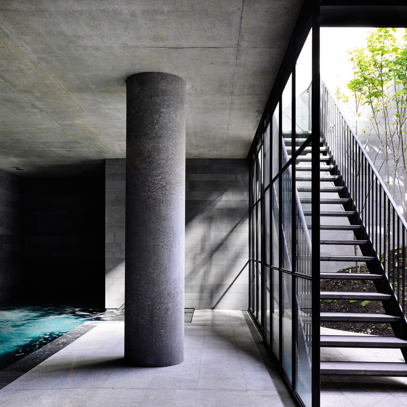 Interior of St Vincent's Place Residence by BE Architecture. Photograph: Derek Swalwell.