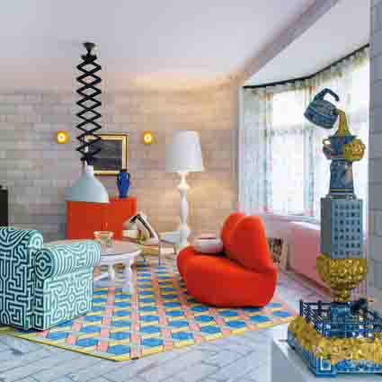 Interior of Studio Job Apartment by Studio Job. Photograph: Giorgio Possenti. 